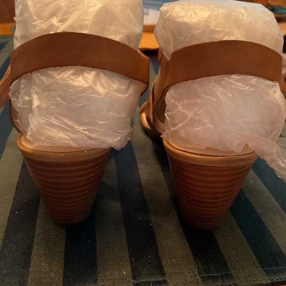 Franco Sarto Leather Sandals - Picture 4 of 4